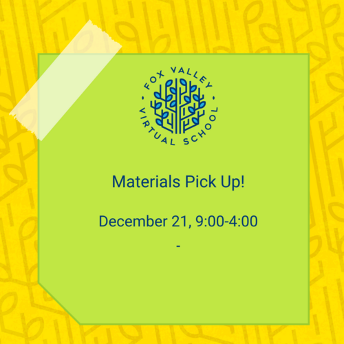 Image for Material Pick Up Text